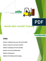 Forklift Power Point Presentation