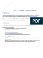 HPE Quick Start Guide For The Xvoucher Platform