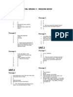 6-Marvel 11 Reading Book Answer Key