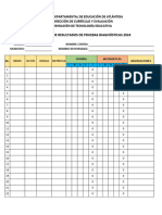 Consolidado Centro Educativo Pruebas DiagnÃ Sticas 2024