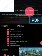 A Systematic Review of Wireless Sensor Networks With Current Research