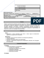 1º - Algoritmos e Programação mCT1MHt