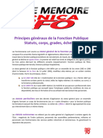 2014.08 Aide-Mémoire-Principes Généraux de La Fonction Publique