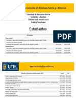 Httpsportales - Utpl.edu - Ecsitesdefaultfiles2023-10calendario Validacion General Conocimientos PDF