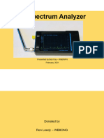 Tiny Spectrum Analyzer