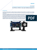 Um2800 Getting Started With The Stevalvoiceui Voice User Interface Evaluation Kit Stmicroelectronics