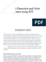 Accident Detection and Alert System Using IOT