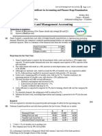 CMA 3rd Mock ICAP Pattern