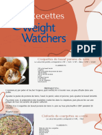 20 Recettes Weight Watchers n1