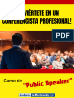 Conviértete en Un Conferencista Profesional