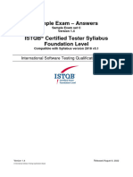 ISTQB CTFL 2018v3.1 - Sample Exam C Answers - v1.4