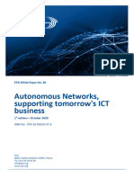 Etsi WP 40 Autonomous Networks