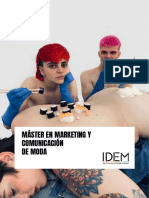 Dossier Master en Marketing y Comunicacion de Moda