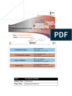 Organizational Stress