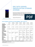 Data Domain Specifications