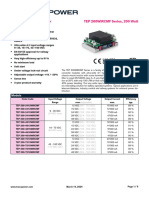 TracoPower Tep200wircmf Datasheet