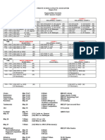 PRISAA Regional Sched 2024