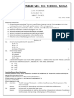 XII Physics Set - II 2