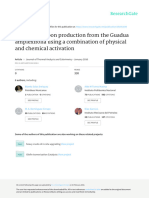 Activated Carbon Prodution Fro The Guadua Amplexifolia