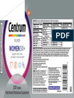 LBL 00000786 Web Ready Centrum Silver Women Tablets (Version