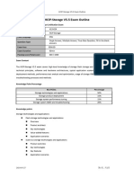 HCIP-Storage V5.5 Exam Outline