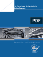 Structural and Crane Load Design Criteria For Steel Building Systems