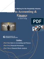 Chapter 1 Intro To Finance and Accounting