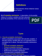 Probability Distributions