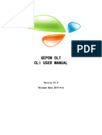 GEPON OLT CLI User Manual - v1.4