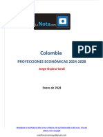 Colombia Proyecciones 2024-2028 Enero