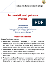 Fermentation - Upstream Process