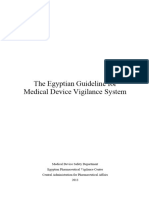 Egyptian Guideline - MedicalDeviceVigilanceSystem