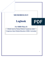 Microbiology Log Book To Write - PhaseII - Till May