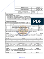 Web Programming - Full Notes