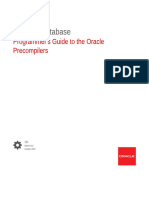 Oracle 19c - Programmers Guide Oracle Precompilers