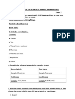 Class V G.Science First Term Notes of Unit 1 New 2024-25