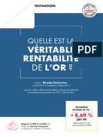 Rapport de L'or