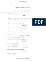 Forgettable But Important Points - Conics