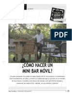 ¿Cómo Hacer Un Mini Bar Móvil?