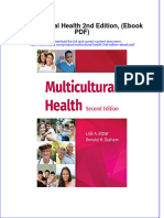 Multicultural Health 2nd Edition, (Ebook PDF) Full Chapter PDF