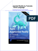 Get Apple Augmented Reality by Tutorials Chris Language PDF Full Chapter