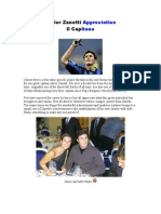 Javier Zanetti Appreciation