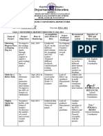 Bbes Project Monitoring Report Form 2021 2022