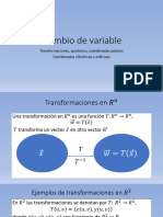 Cambio de Variable