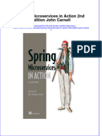 Dơnload Spring Microservices in Action 2nd Edition John Carnell Full Chapter