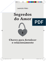 Segredos Do Amor - Chaves para Fortalecer o Relacionamento (Marcas e Sangrias)