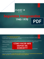 Clase 14 Segundas Vanguardias