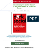 Instant Download Dark Social: Understanding The Darker Side of Work, Personality and Social Media 1st Edition Ian Macrae PDF All Chapter