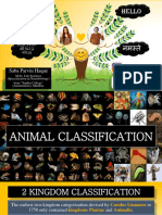 Animal Classification Based On 5 Kingdom Division