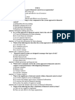 Finanical Controll System MCQ